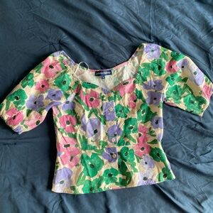 Princess Highway flower blouse